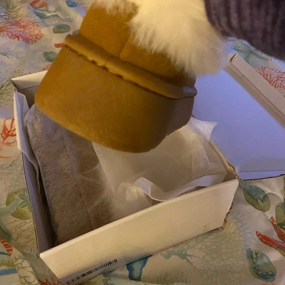 Flock Platform Slippers - Picture 4 of 5